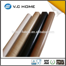 Customsize High tempereture 0.13mm( thinkness) PTFE coated fiberglass fabric cloth